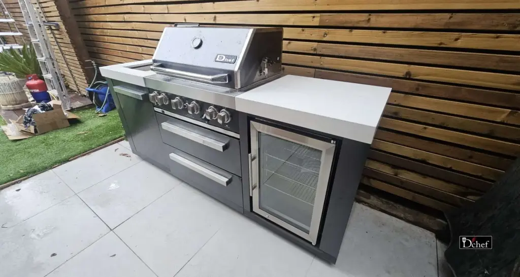 מטבח DCHEF PRO 200 בגינה